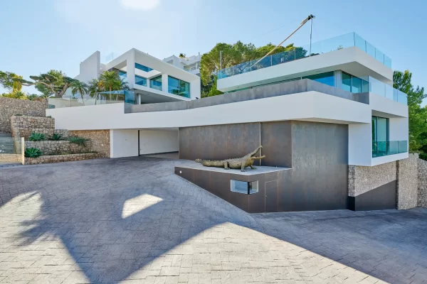 Unieke luxe moderne villa met spectaculair uitzicht in Santa Eulalia