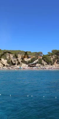 Exquisite Luxury Estate with Three Villas and Direct Sea Access in Cala Boix, San Carlos