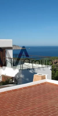 Exquisite Luxury Estate with Three Villas and Direct Sea Access in Cala Boix, San Carlos