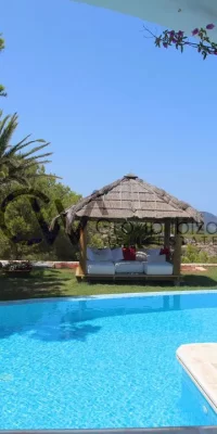 Exquisite Luxury Estate with Three Villas and Direct Sea Access in Cala Boix, San Carlos