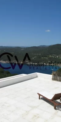 Exquisite Luxury Estate with Three Villas and Direct Sea Access in Cala Boix, San Carlos