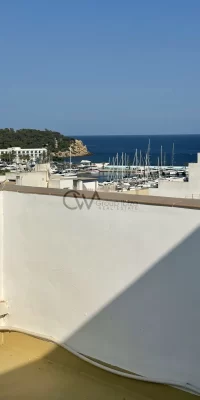 Extra spacious penthouse with sea views in Santa Eulalia