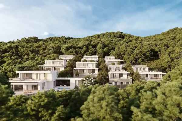 Development of luxurious villas in the desirable location of Santa Eulalia