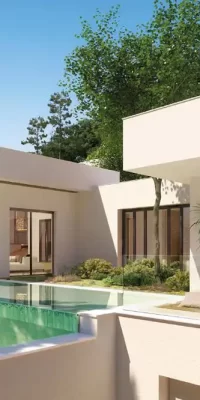 Vingt villas de luxe avec terrain de golf et vue sur la mer à Roca Llisa