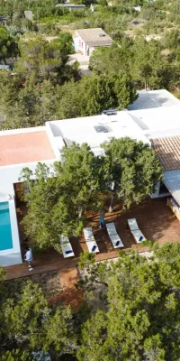 Très belle villa à Migjorn dans une oasis tranquille à Formentera