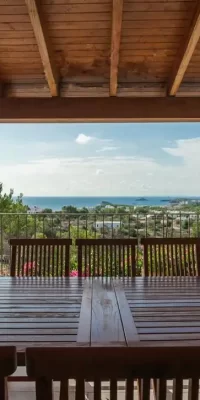 Villa con splendida vista sul mare in vendita a Cala Llenya