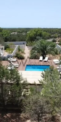 Schöne Villa in der Nähe der Cala Embaster auf Formentera