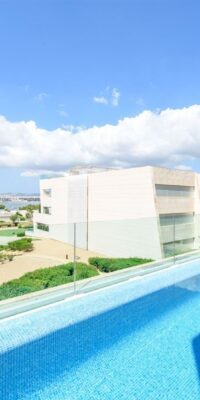 Exquisite apartment with panoramic views in Es Pouet, Talamanca, Ibiza