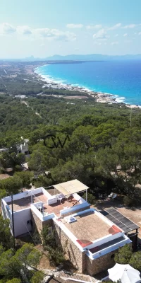 Magnifique villa dans le quartier de La Mola à Formentera avec vue sur la mer à vendre