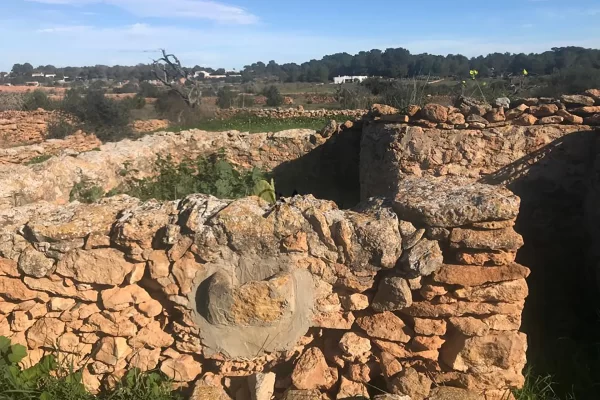 Traditionelles Haus im Formentera-Stil zum Verkauf in der Gegend von Es Cap