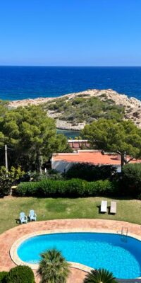 Luxusvilla mit Meerblick, Tennisplatz und Swimmingpool in Portinatx, Ibiza