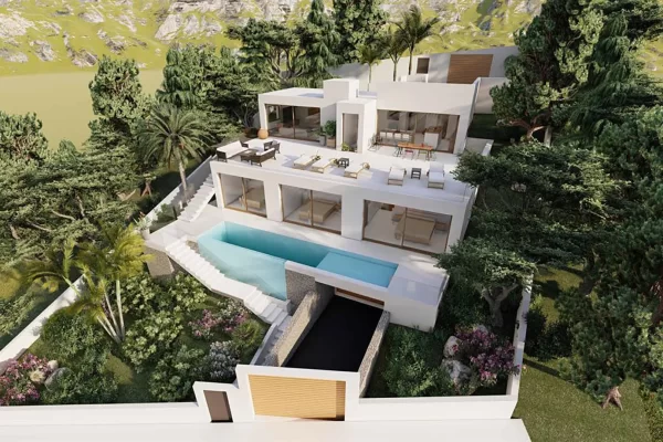 Building-approved plot in Cala Salada for sale