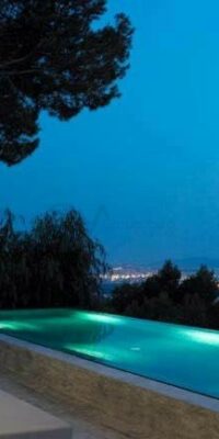 Villa with Panoramic Sea and Dalt Vila Views