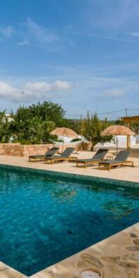 Villa Bohemian Chic con Guest House a Sant Jordi