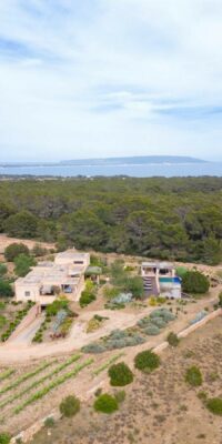 Domaine exclusif avec licence touristique et intimité à Formentera